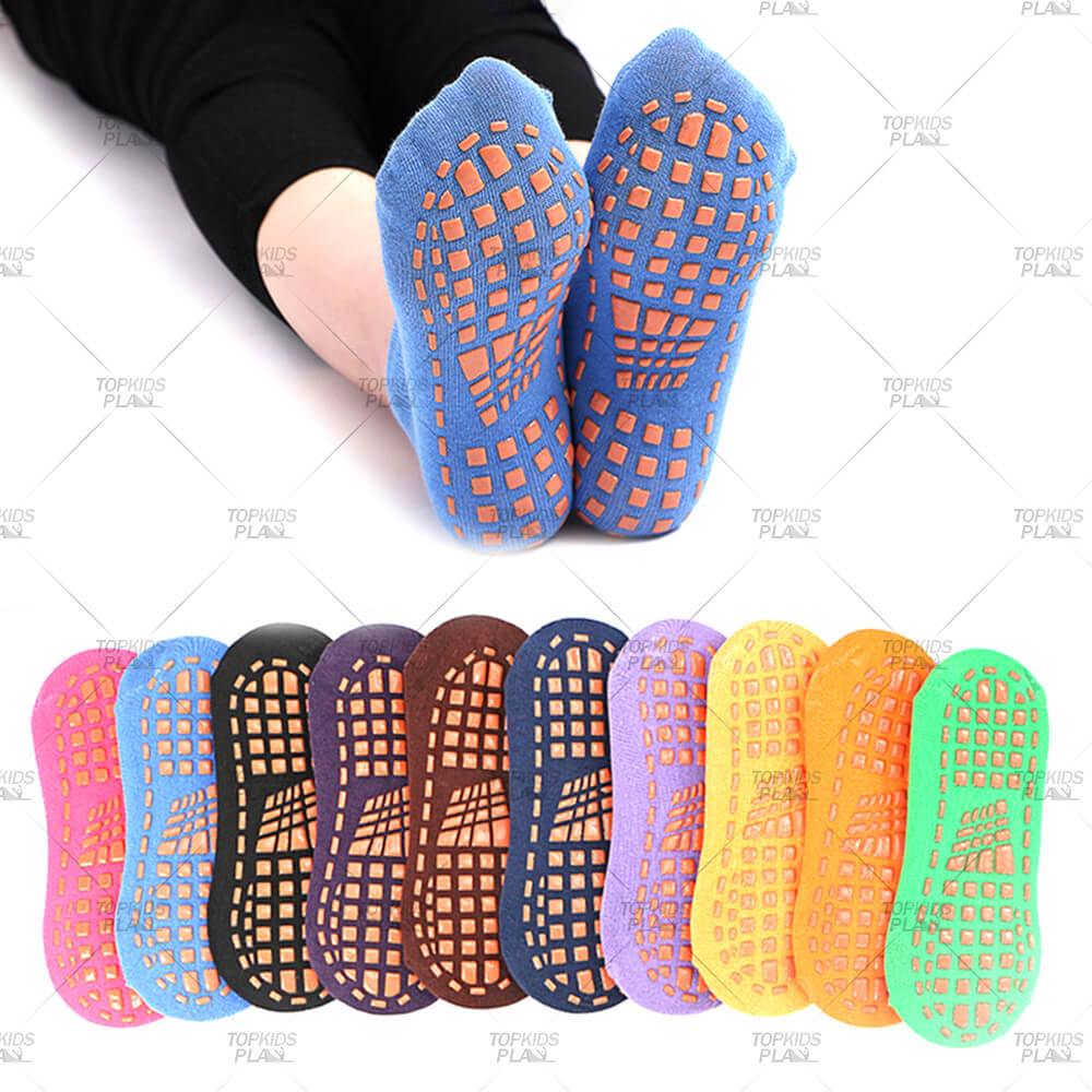 Customized AntiSlip Socks from Trampoline Park Play, learn and